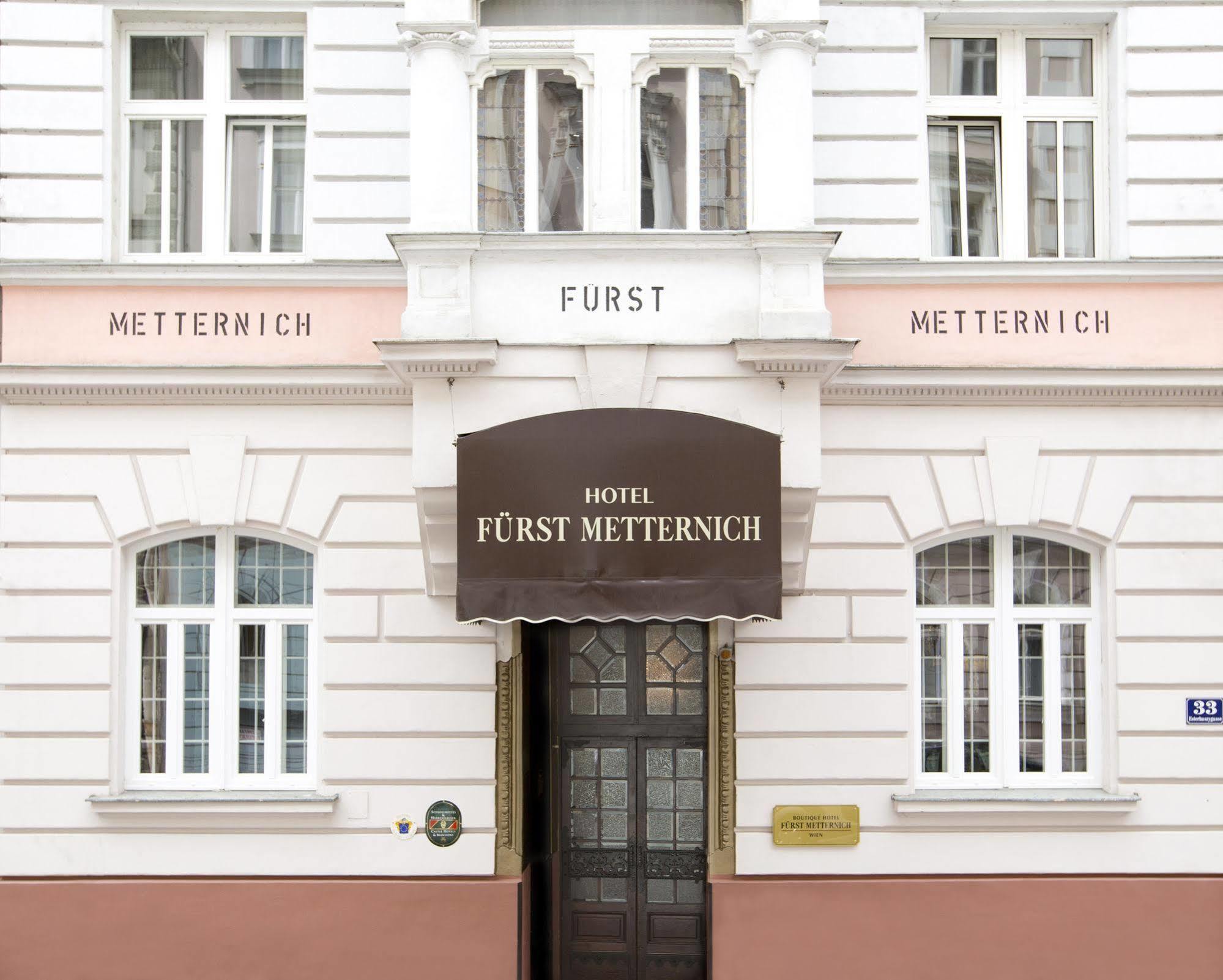 Hotel Fuerst Metternich Vienna Exterior photo